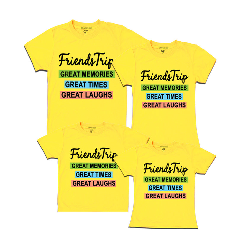 Friends Trip T-shirts for Group