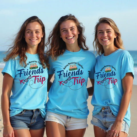 Friends Trip Girls Gang T-shirts