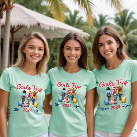 Girls Trip 2024 T-shirts