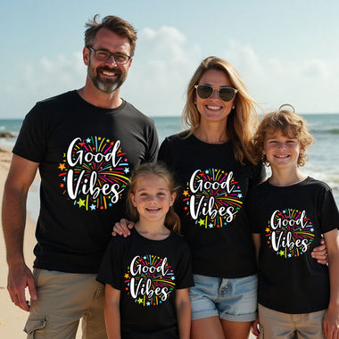 Good Vibes T-shirts family tshirts friends t shirts