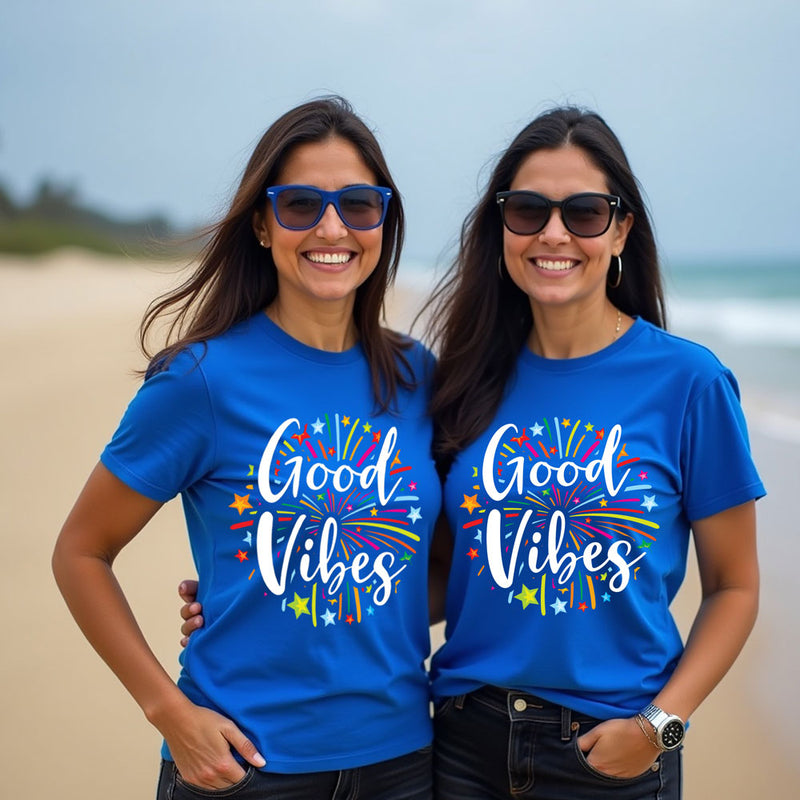 Good Vibes T-shirts family tshirts friends t shirts