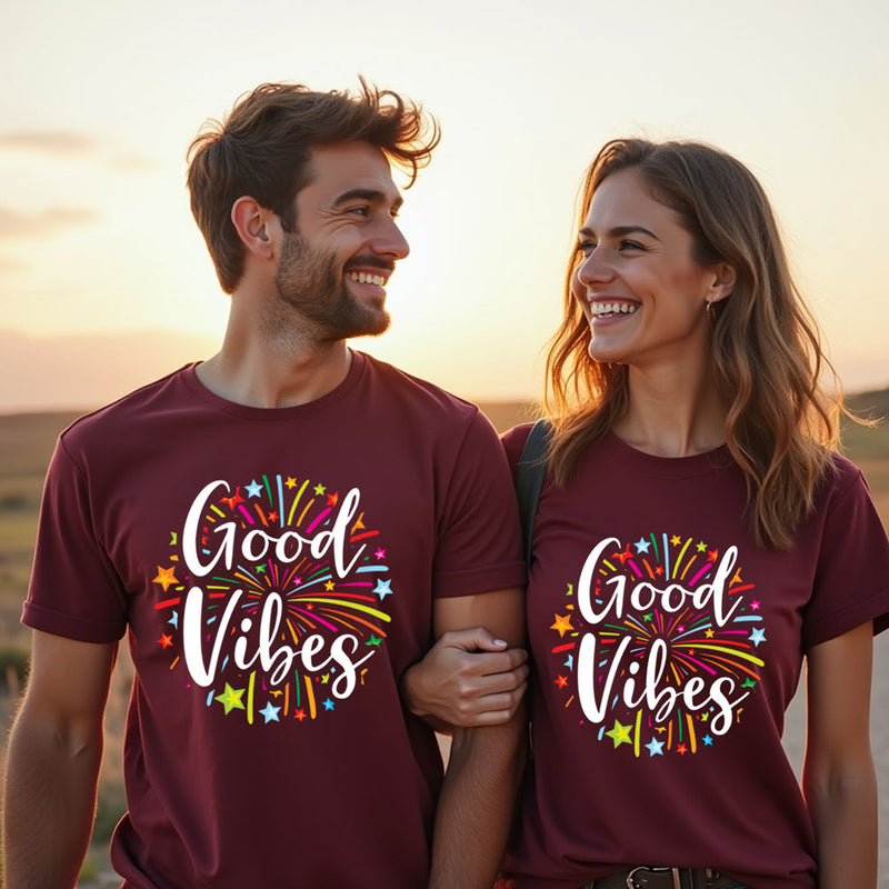 Good Vibes T-shirts family tshirts friends t shirts