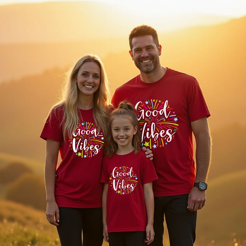Good Vibes T-shirts family tshirts friends t shirts