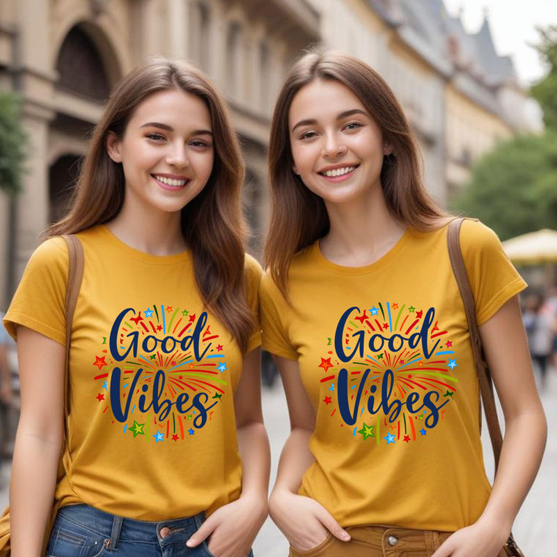 Good Vibes T-shirts family tshirts friends t shirts