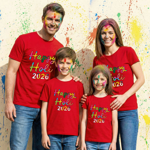 Happy Holi t shirts 2026