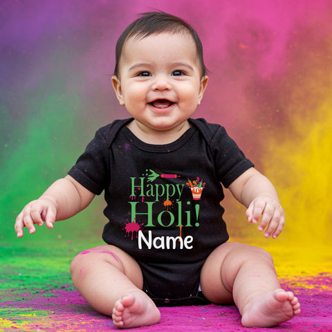 Happy Holi Baby Rompers