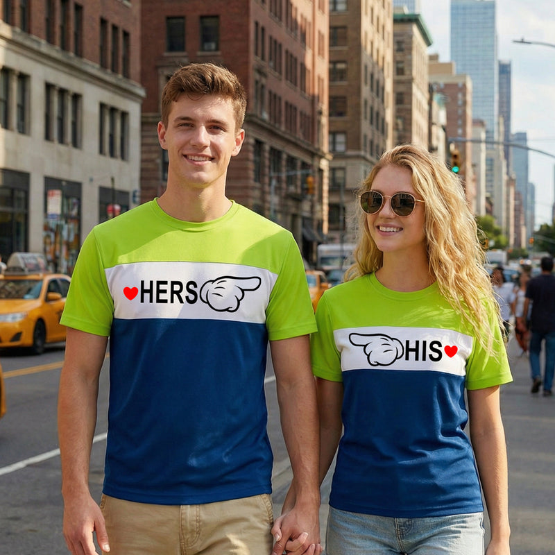 Valentine's Day Matching Couple T-Shirts