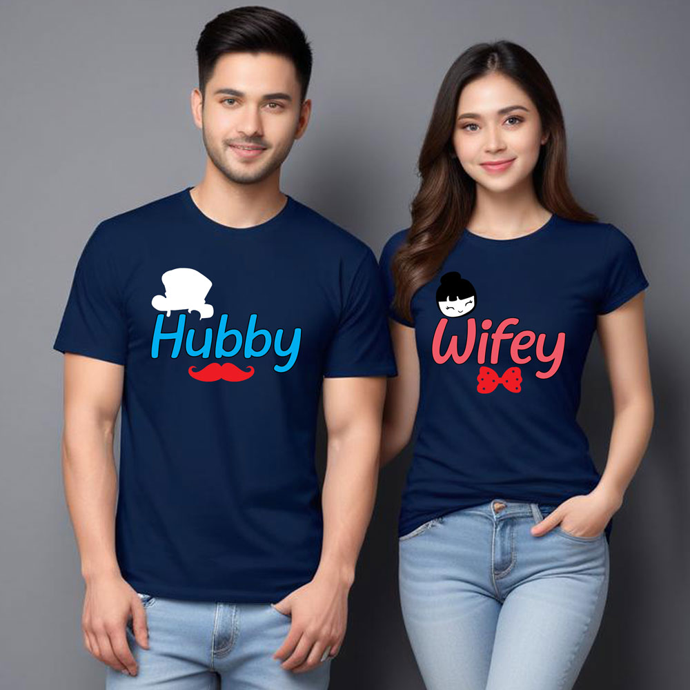 Couple Tees-hubby wifey