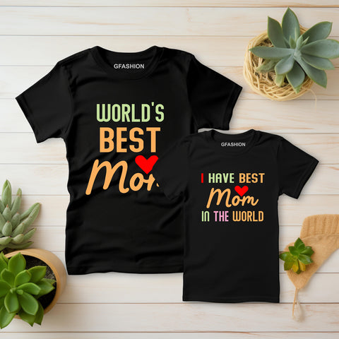 Best mom in the world tshirts