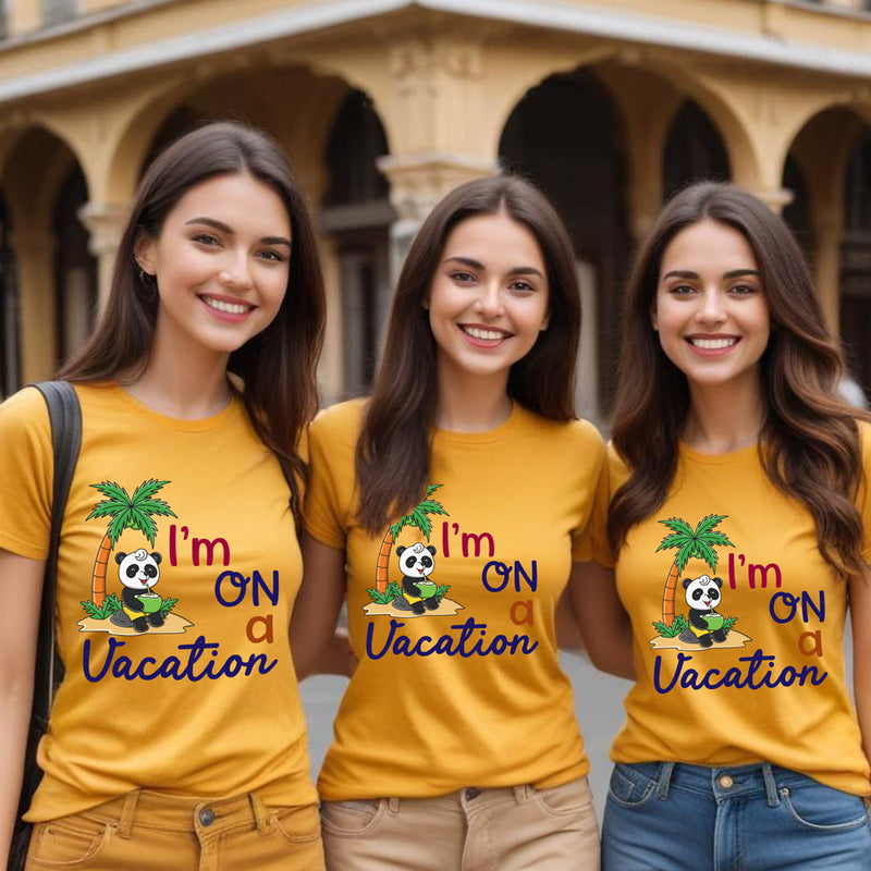 I'm on a Vacation T-shirts for family and friends