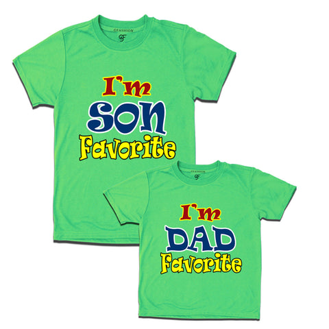 i'm son favorite i'm dad favorite t shirt