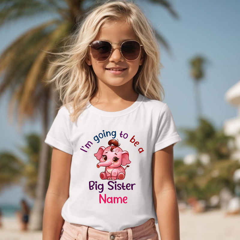 I'm going to big sister tshirts for girls