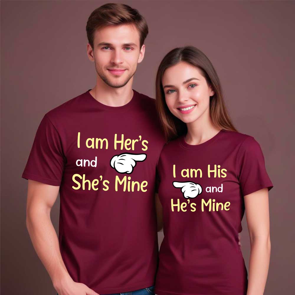 couple t shirts ( iam his-her )