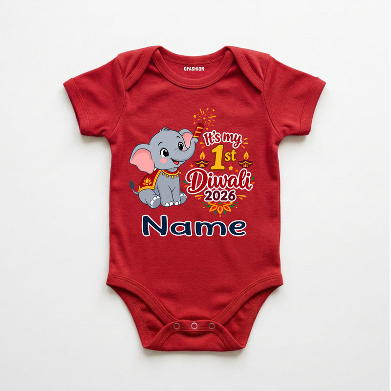 IT'S My First Diwali Rompers/Bodysuit/onesie