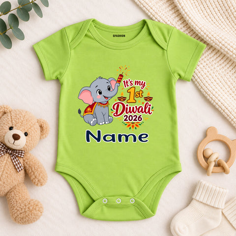 IT'S My First Diwali Rompers/Bodysuit/onesie