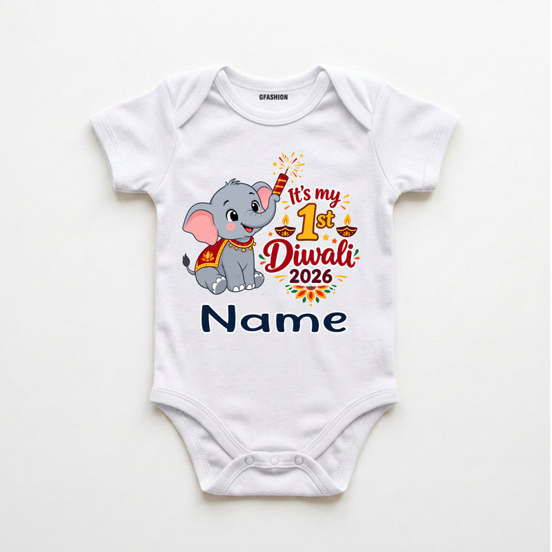 IT'S My First Diwali Rompers/Bodysuit/onesie