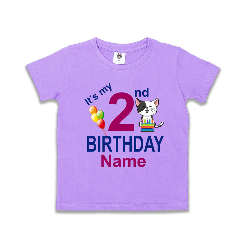 it's my 2nd birthday t-shirts