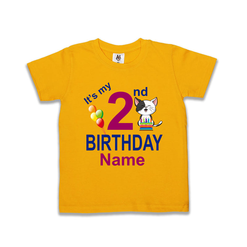 it's my 2nd birthday t-shirts