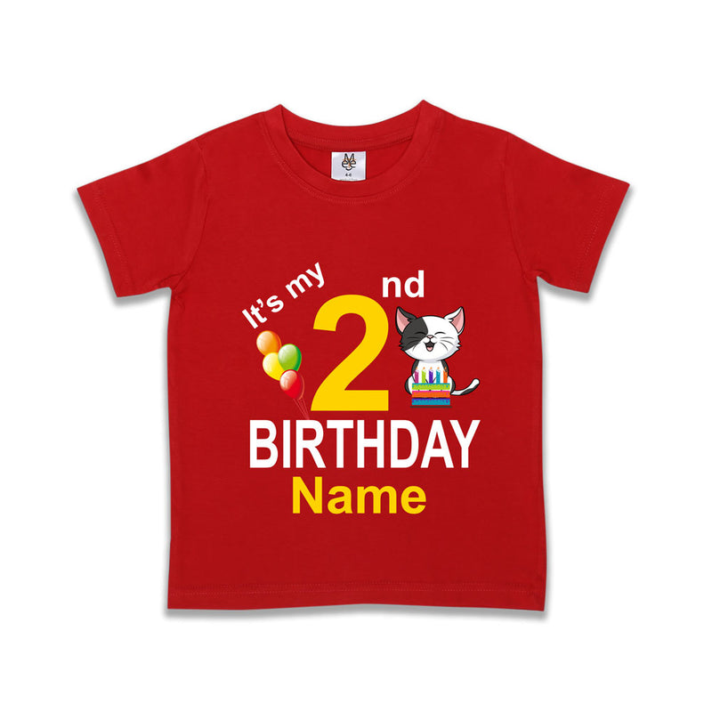 it's my 2nd birthday t-shirts