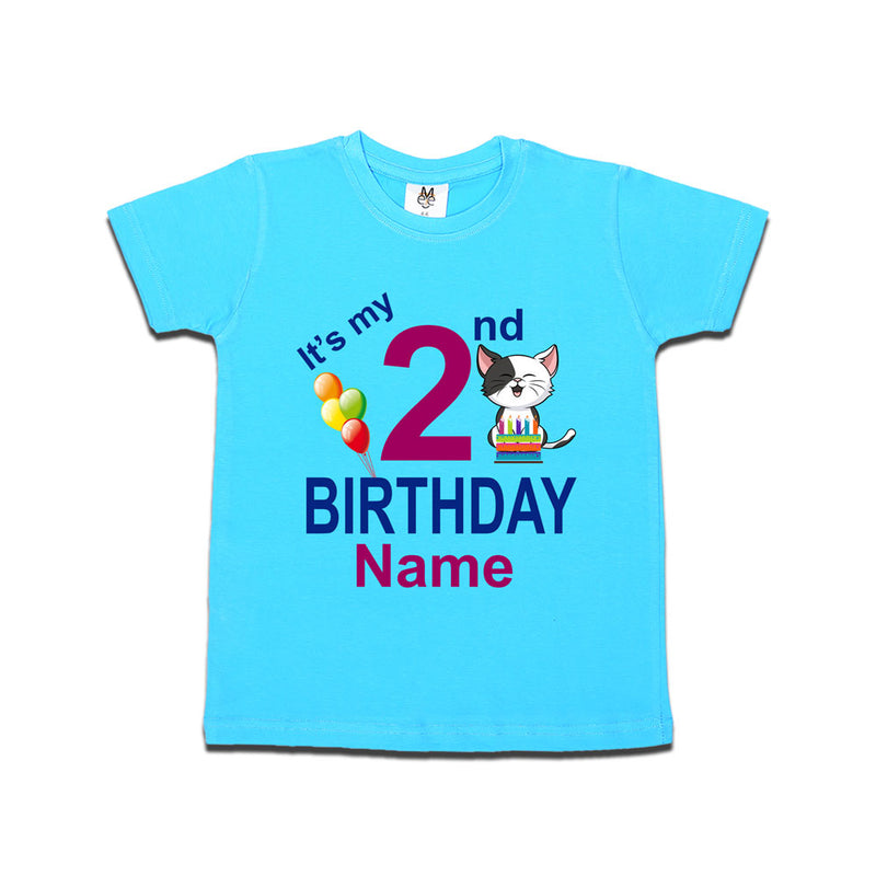 it's my 2nd birthday t-shirts