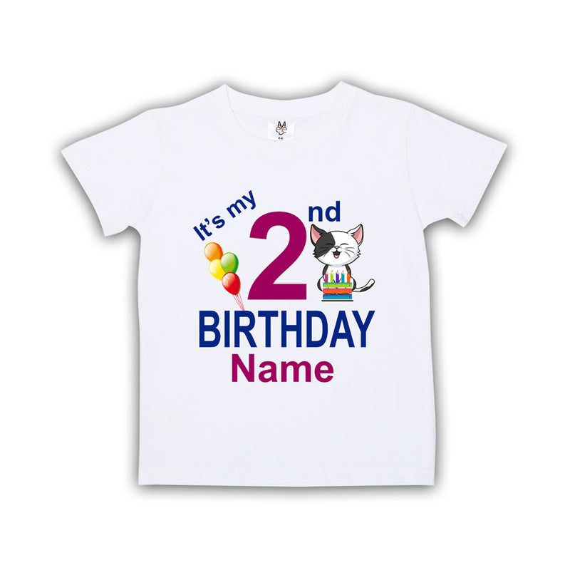 it's my 2nd birthday t-shirts