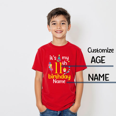 It's my birthday t-shirts age name customize