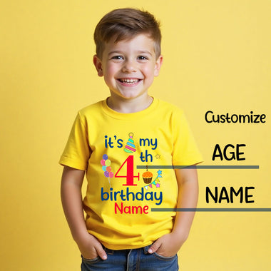 It's my birthday t-shirts age name customize