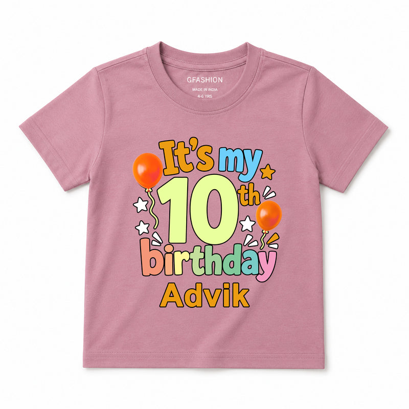 personalized Birthday T-shirts