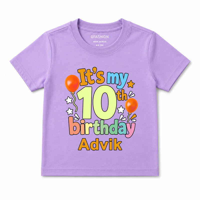 personalized Birthday T-shirts