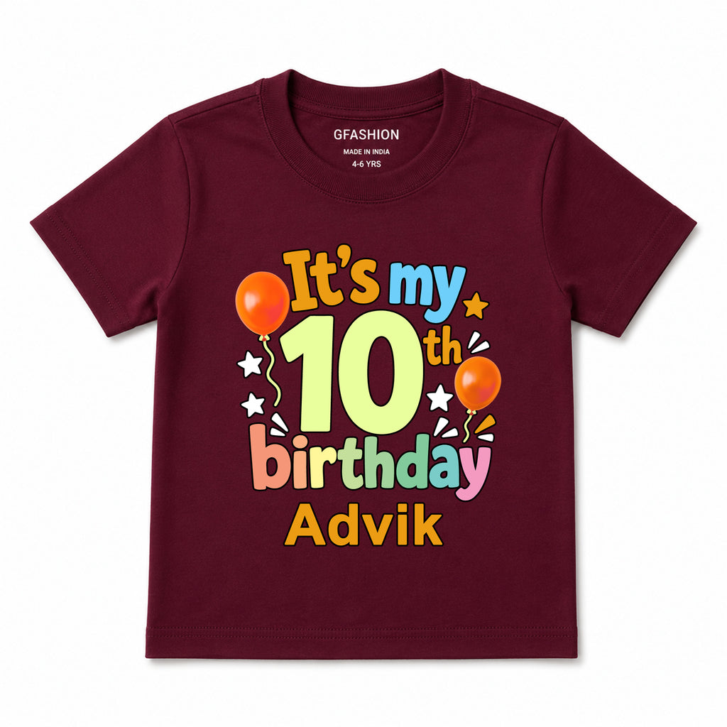 personalized Birthday T-shirts
