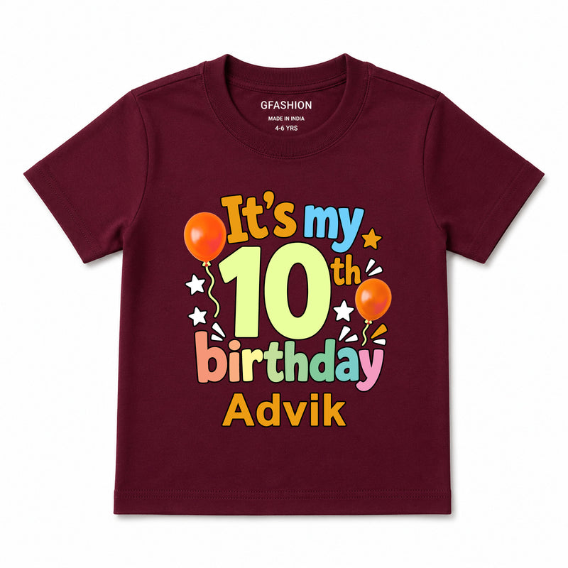 personalized Birthday T-shirts