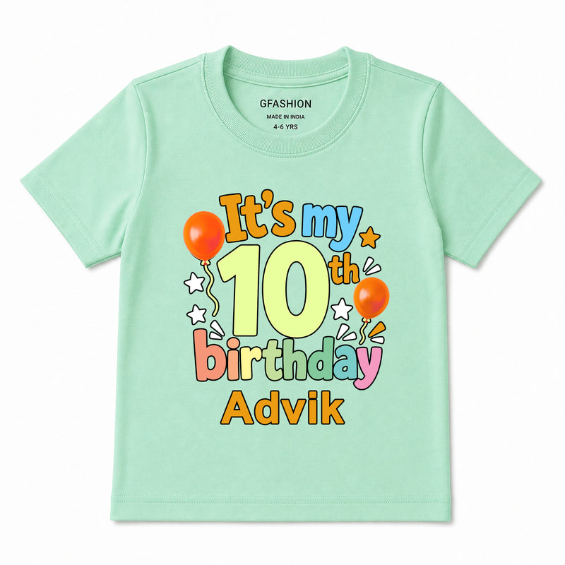 personalized Birthday T-shirts