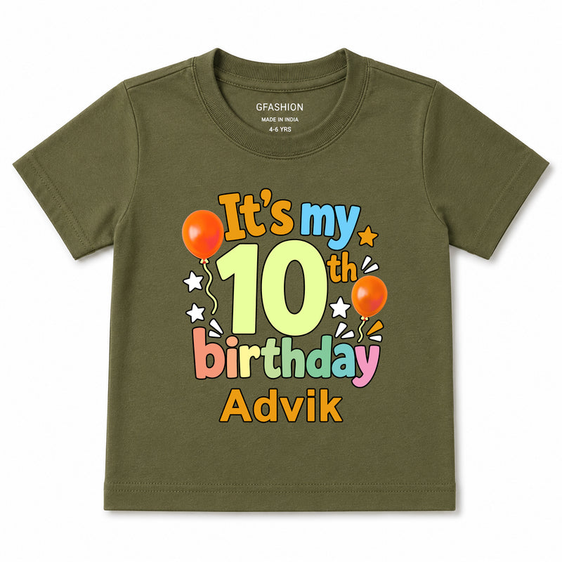 personalized Birthday T-shirts