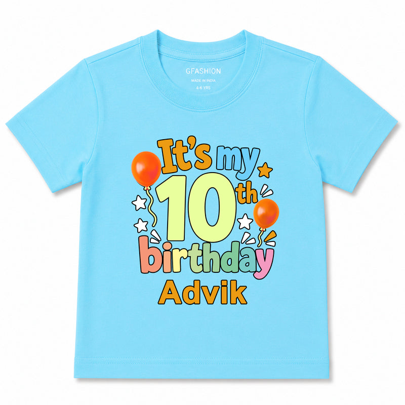 personalized Birthday T-shirts