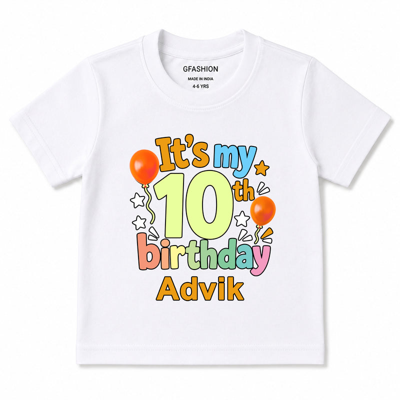 personalized Birthday T-shirts
