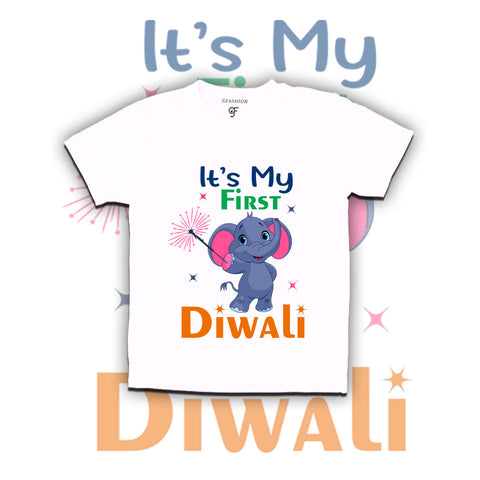 It's my first diwali baby t-shirts