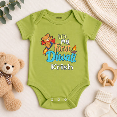 My First Diwali Rompers/Bodysuit/onesie