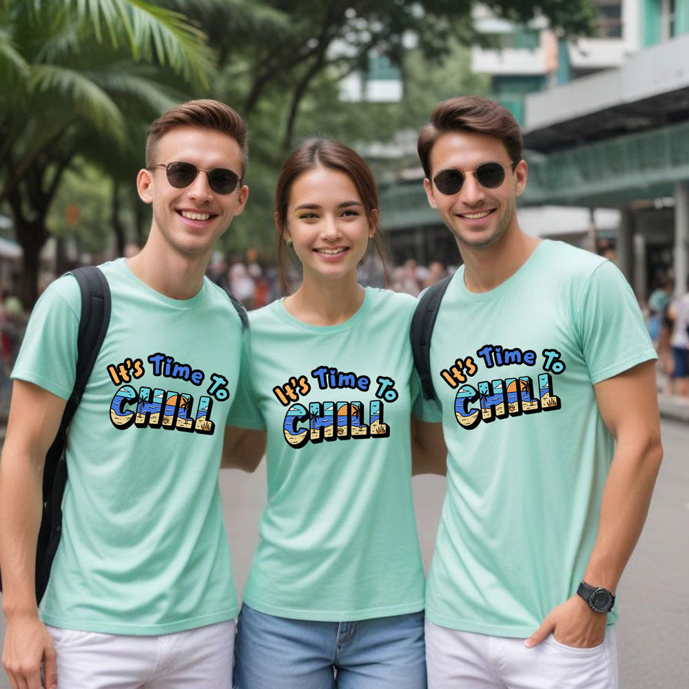 It's Time To Chill travel tshirts