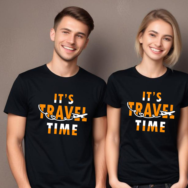 Its travel time t shirts for family-friends