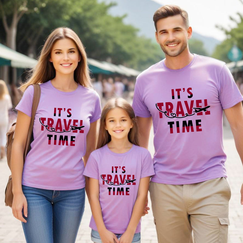 Its travel time t shirts for family-friends
