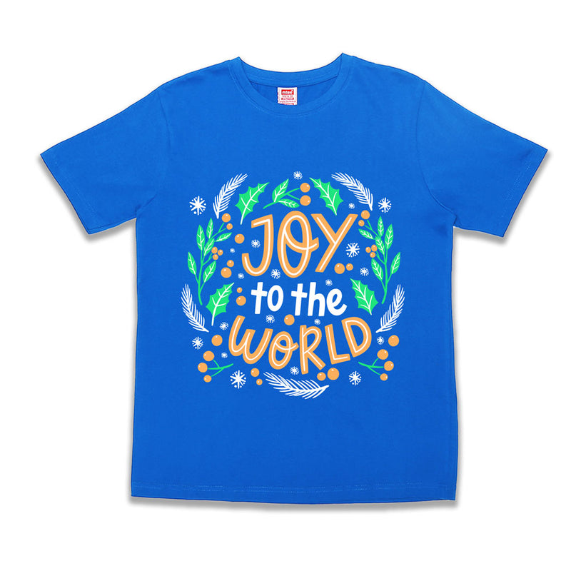 Christmas t shirts joy to the world