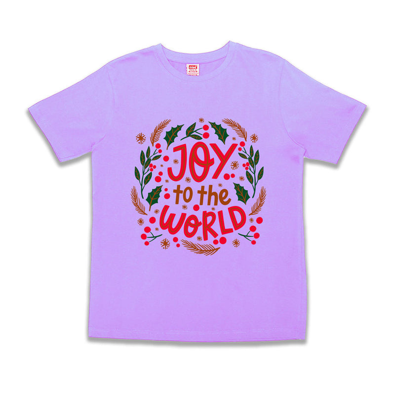 Christmas t shirts joy to the world