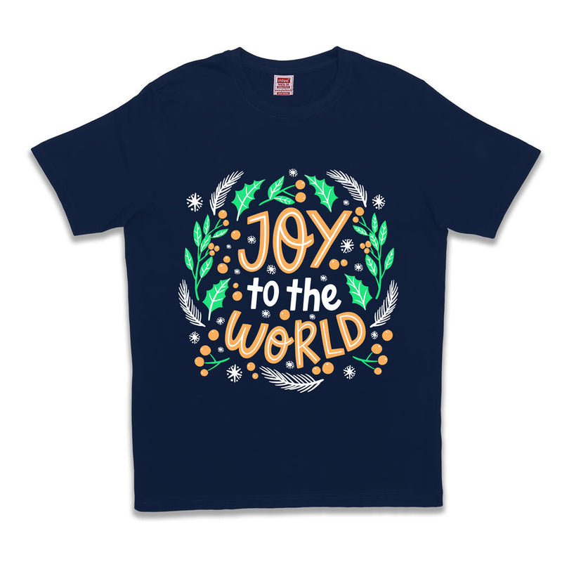 Christmas t shirts joy to the world