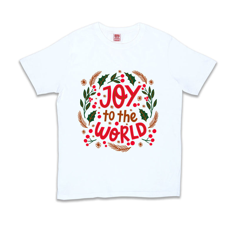 Christmas t shirts joy to the world