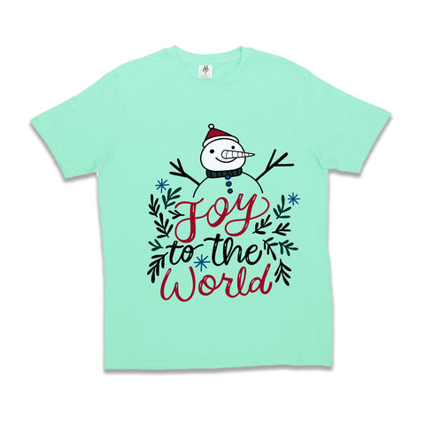 christmas t shirts joy to the world