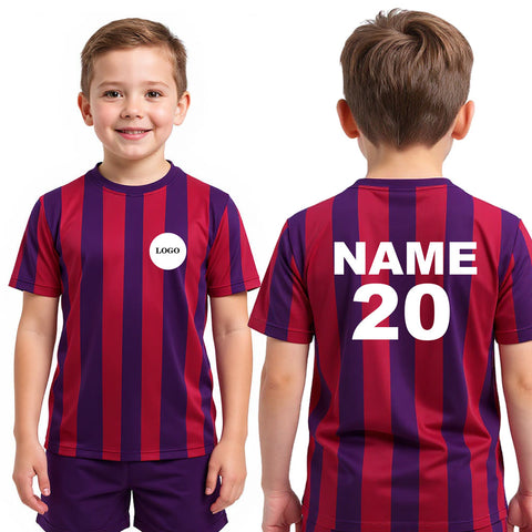 Kids Sports Jersey shorts set