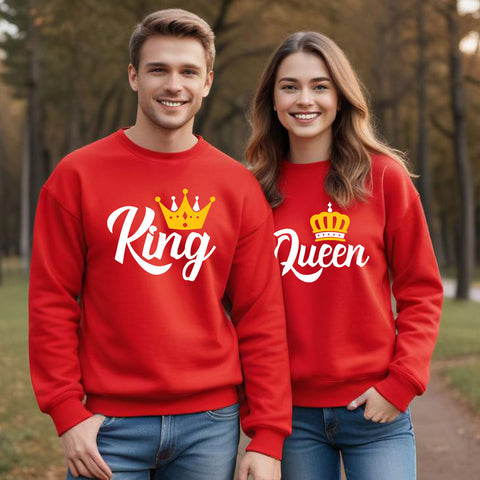 King queen sweatshirt best sale