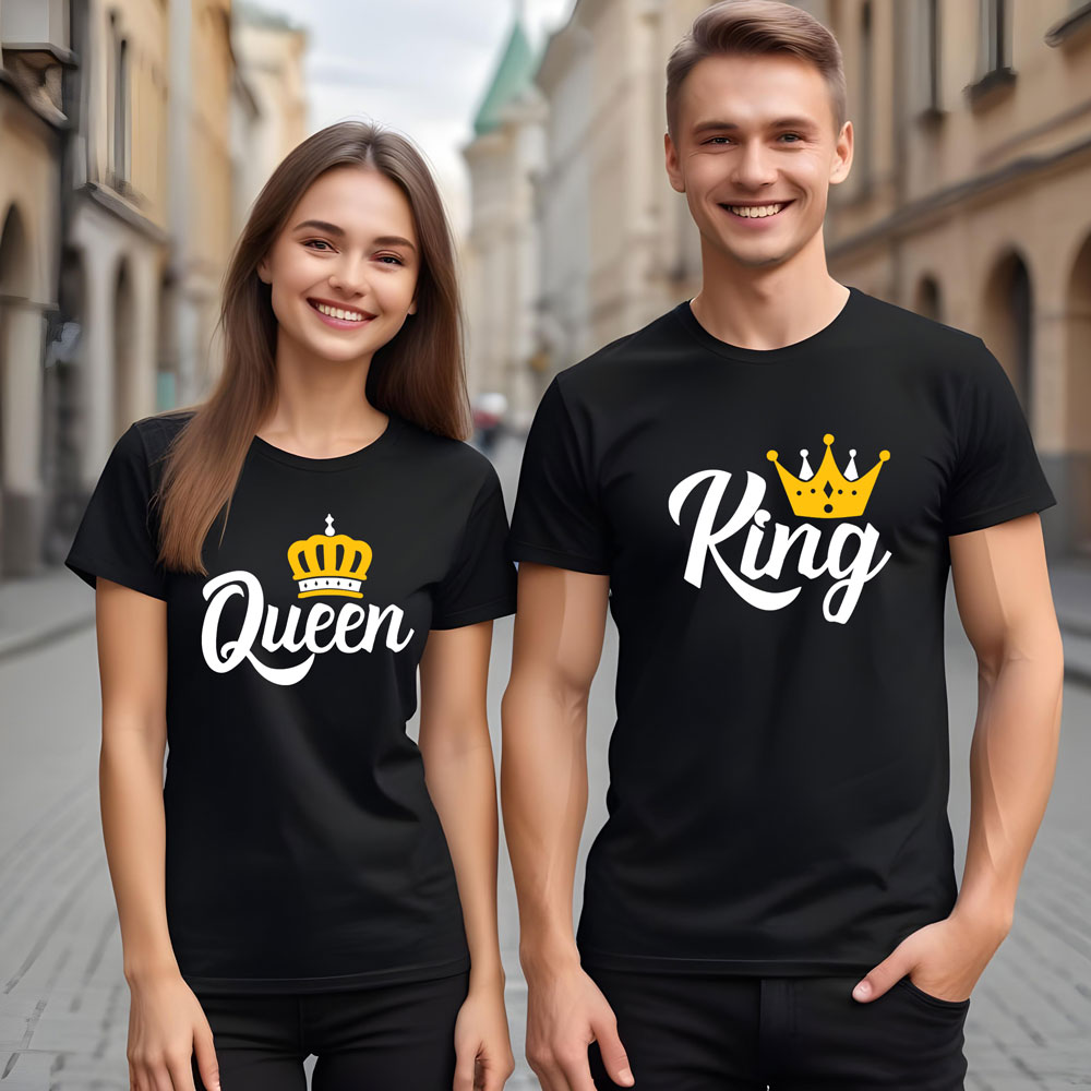 king and queen couple tees @ gfashion