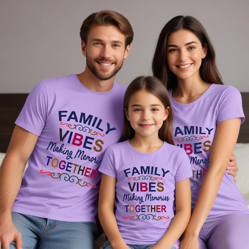 Family Vibes Making Memories Together T-shirts