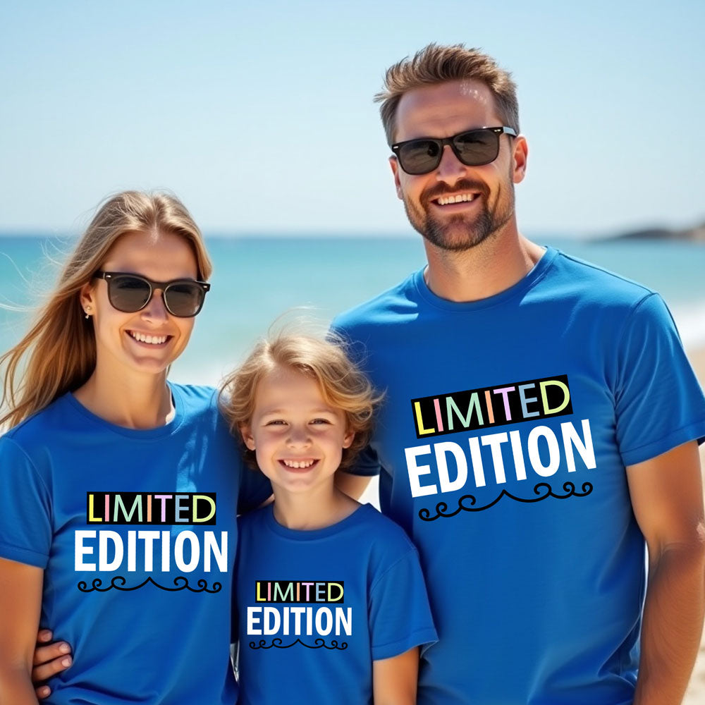 Limited Edition - Family T-shirts set 3 4 5